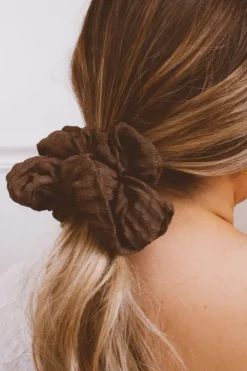 Andi Espresso Jumbo Scrunchie