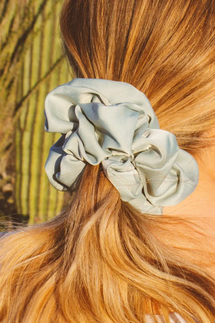 Andi Eucalyptus Jumbo Scrunchie
