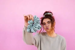 Andi Eucalyptus Jumbo Scrunchie
