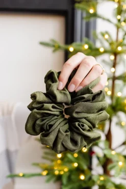 Andi Evergreen Jumbo Scrunchie