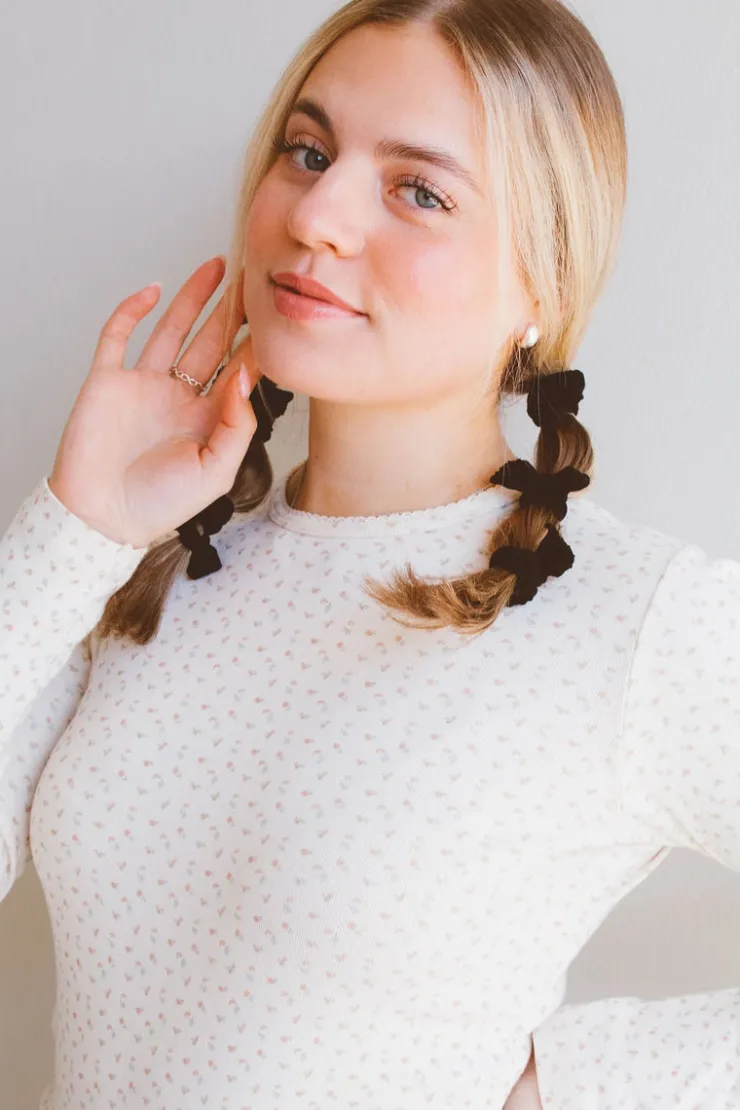 Andi Everyday Bow Hair Ties (pack of 6)