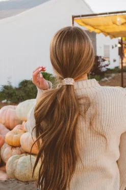 Andi Fall Toffee Ponytail Cuff