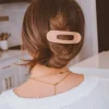 Andi Flat Matte Claw Clip