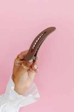 Andi Flat Matte Claw Clip