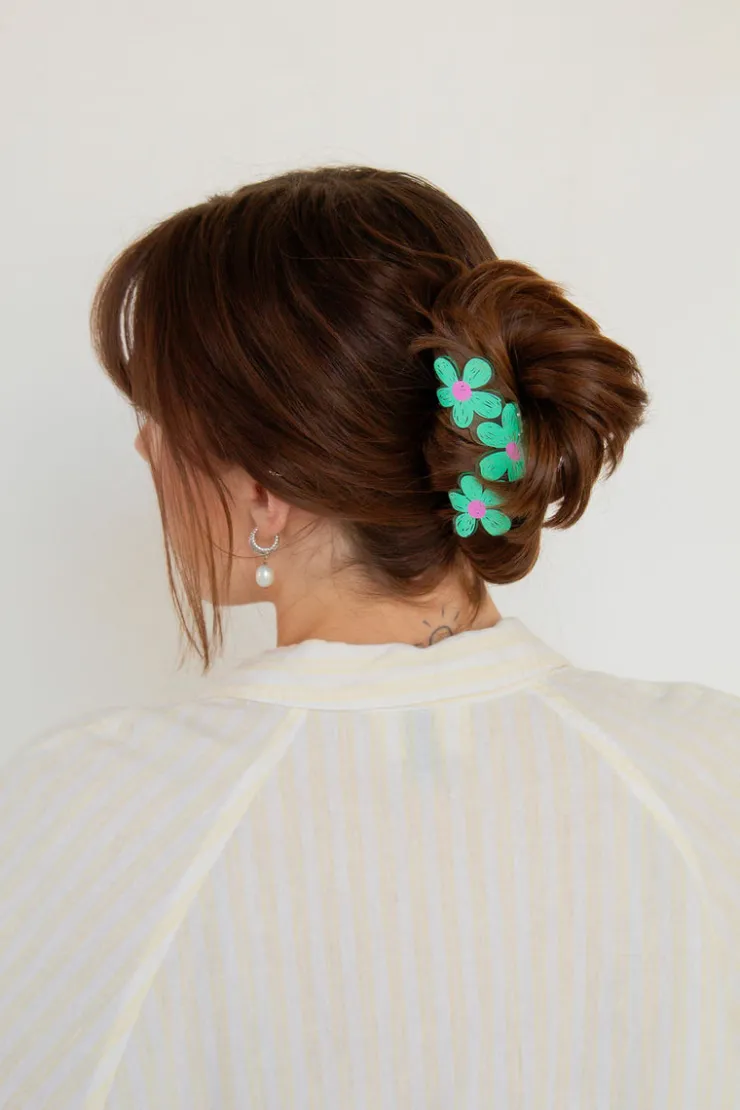 Andi Full Bloom Claw Clip
