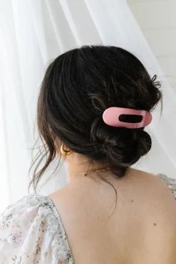 Andi Glossy Flat Claw Clip