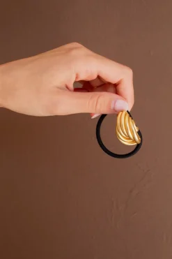Andi Golden Wire Hair Tie