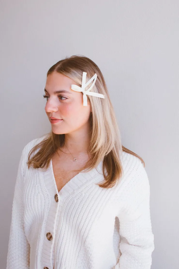 Andi Graceful Bow Snap Clip 2-Pack