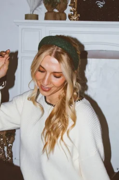 Andi Green and Gold Headband