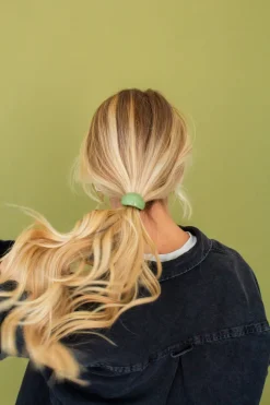 Andi Green Ponytail Cuff