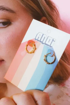 Andi Halo Hoops - Hypoallergenic