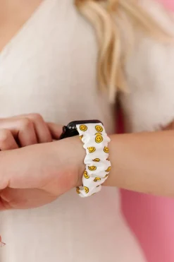 Andi Happy Daze Scrunchie Band Compatible with Apple Watch