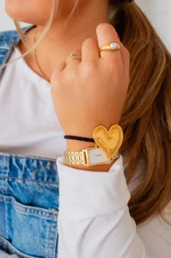 Andi Heart of Gold Ponytail Pendant