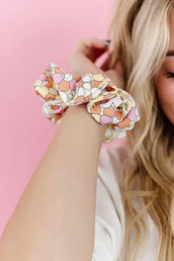 Andi Hippie Dippie Daisies Oversized Scrunchie