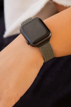 Andi Hunter Thin Weaved Adjustable Elastic Watch Band