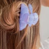 Andi Ice Blue Claw Clip