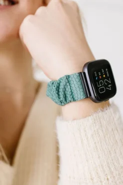 Andi Jade Athletic Hexagon Watch Band for Fitbit Versa