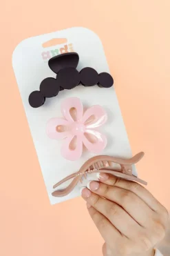 Andi Katie Claw Clip 3-Pack