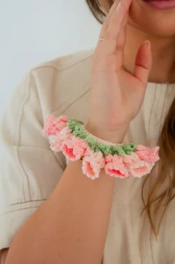 Andi Knit Tulip Hair Tie
