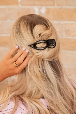 Andi Lattice Claw Clip