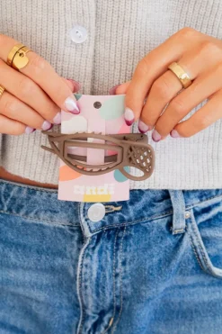 Andi Lattice Claw Clip