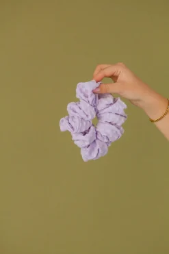 Andi Lavender Jumbo Scrunchie