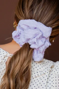 Andi Lavender Jumbo Scrunchie