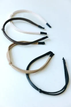 Andi Leather Knot Headband