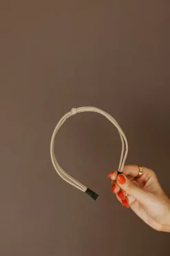 Andi Leather Knot Headband