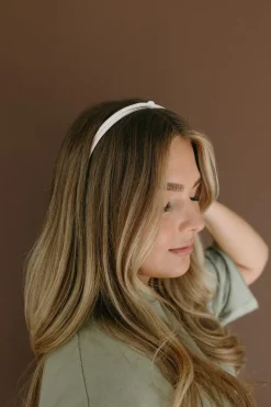 Andi Leather Knot Headband