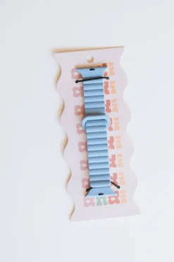Andi Light Blue Magnetic Loop Watch Band