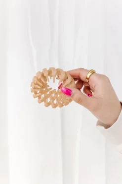 Andi Light Brown Bird Nest Expng Hair Claw