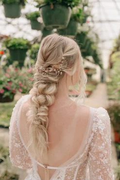 Andi Lina Comb in Rose Gold