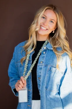 Andi Lindsey Checked Lanyard