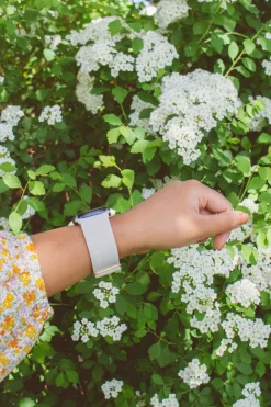 Andi Linen Adjustable Elastic Watch Band