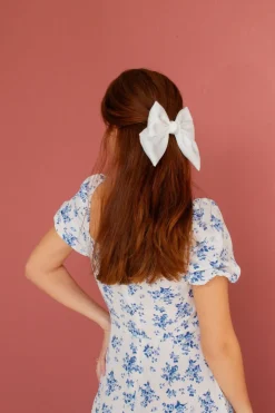 Andi Mabel Satin Bow Clip