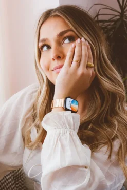 Andi Magnetic Rose Gold Watch Band