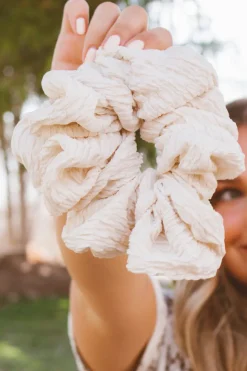 Andi Magnolia Jumbo Scrunchie