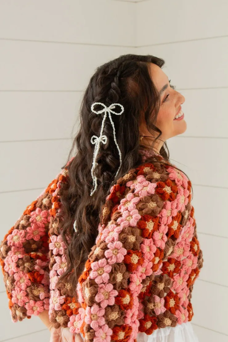 Andi Maizie Pearl Bow Clips 2-Pack