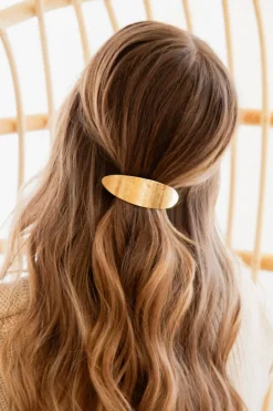 Andi Metal Daisy Barrette