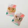 Andi Metal Oval Barrette