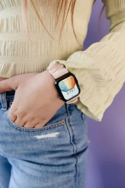 Andi Micah Luxe Scrunchie Band Compatible with Apple Watch