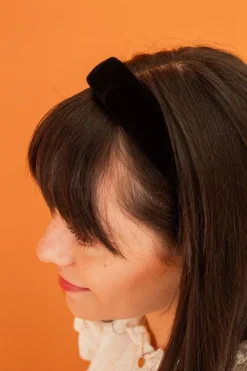 Andi Midnight Velvet Headband
