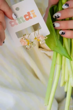 Andi Mini Flower Claw Clips 2-Pack