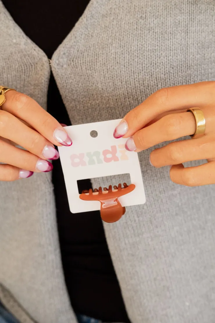 Andi Mini Loop Claw Clip