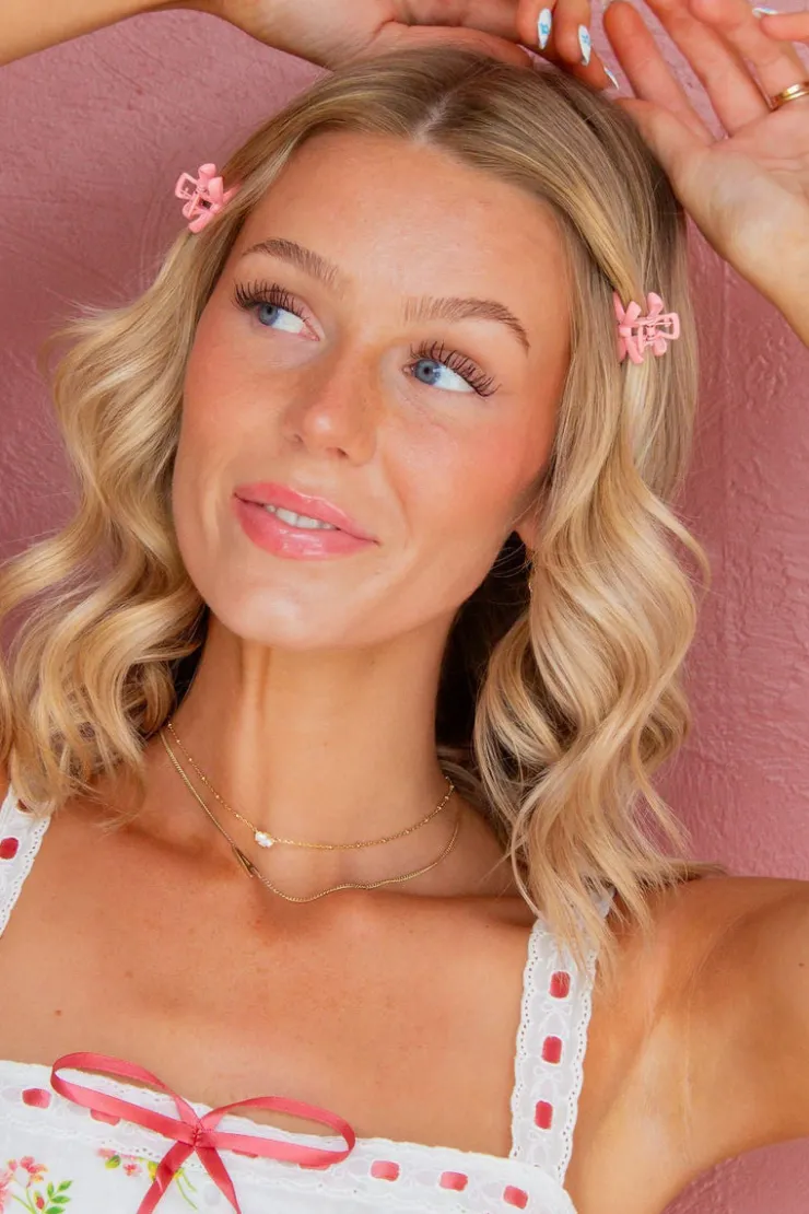 Andi Mini Metal Bow Claw Clips
