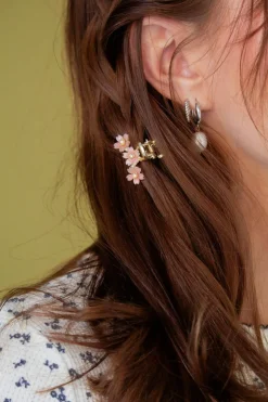 Andi Mini Trio Flower Claw Clip