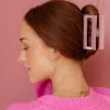 Andi Misty Rose Claw Clip