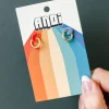 Andi 12mm Fundamental Hoops - Hypoallergenic