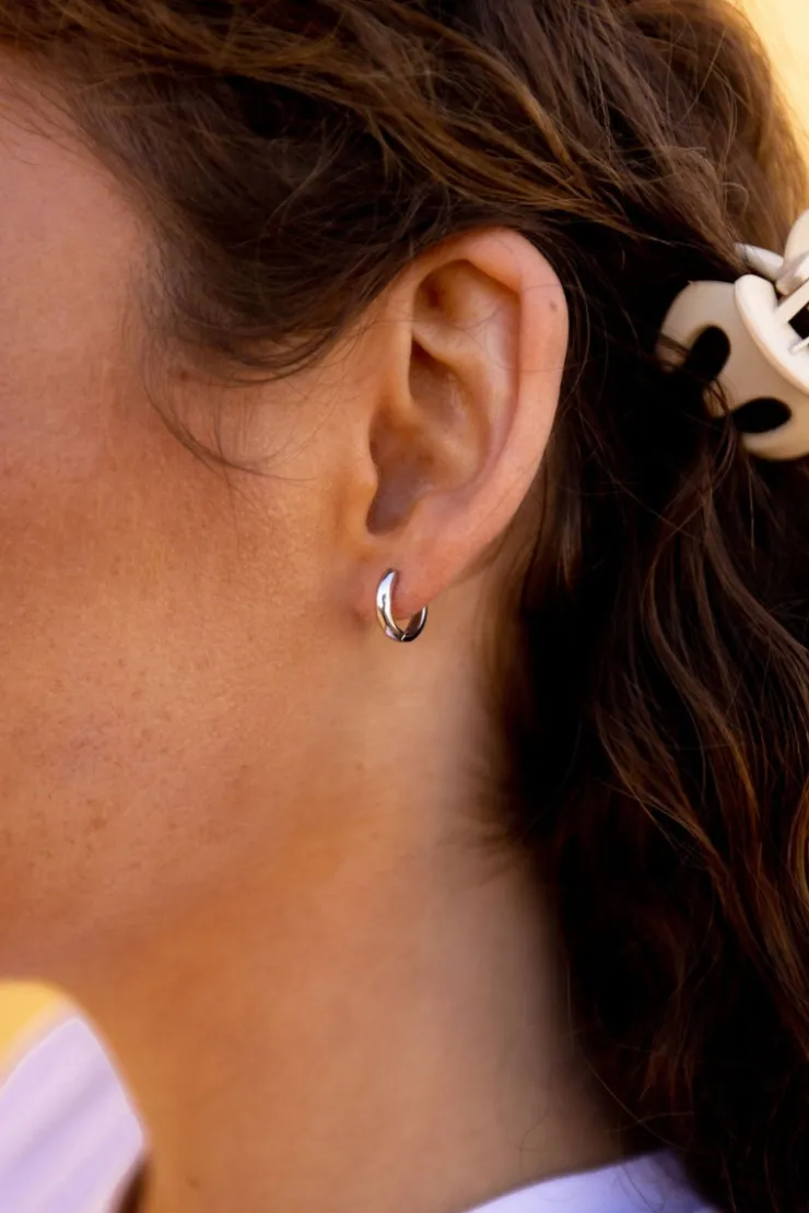 Andi 12mm Fundamental Hoops - Hypoallergenic
